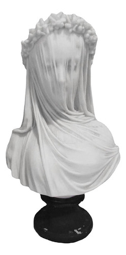 . Estatua De Busto De Dama Velada, Regalo De Cumpleaños