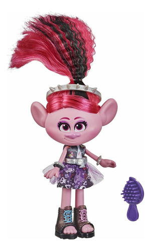 Trollstopia Glam Rockin' Poppy Deluxe Fashion Doll