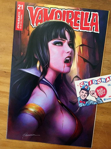 Comic - Vampirella #21 Shannon Maer Sexy Variant