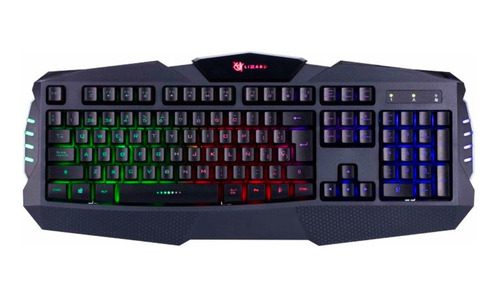 Teclado Gamer X-lizzard Luz Led Y Usb Anti-ghosting Español