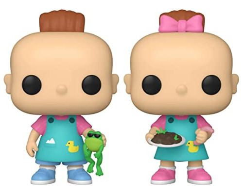 Funko Pop! Televisión: Rugrats - Phil Y Lil 2 Pack, Dczkf