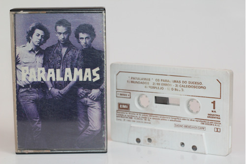 Cassette Paralamas 1991 Inundados