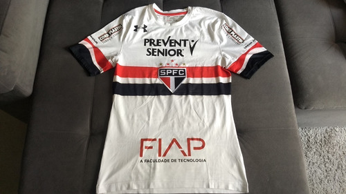 Camisa Oficial São Paulo Spfc Under Armour De Jogo Lucao #4