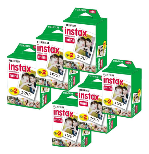 12 Rollos Fujifilm Instax Mini 