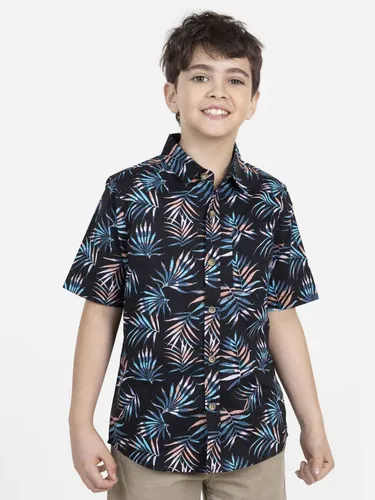 Camisa Palm Lax Niño Multicolor Maui And Sons