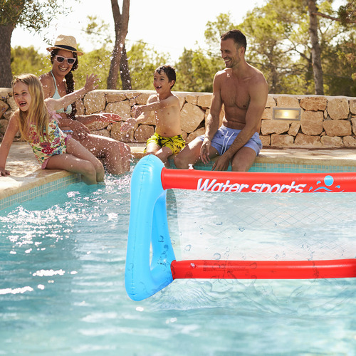 1 Juego De Redes Inflables De Voleibol Para Piscina, Para Co