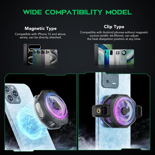 Black Shark Magnetic Celular Cooler 4pro, Cellphone Ra...