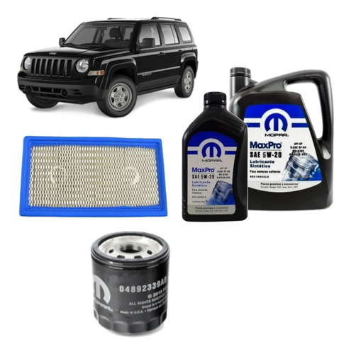 Imagen 1 de 5 de Kit De Filtros Y Aceite Mopar Jeep Patriot 2.4 Nafta