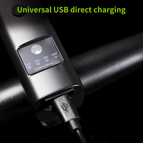Luz De Bocina De Bicicleta Con Sensor De Luz Inteligente Par