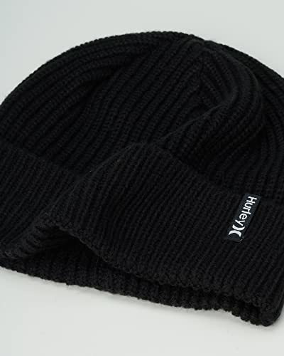 Gorro Masculino Hurley Com Punhos Soltos, Tamanho De Chapéu