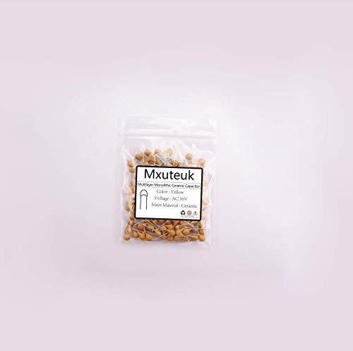 Pack De Condensadores Cerámicos Mxuteuk, 1uf, 5.08mm, 120pzs