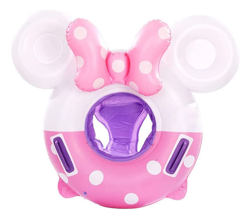 Flotador De Natación Para Bebé Inflable Con Asiento Y Asa.