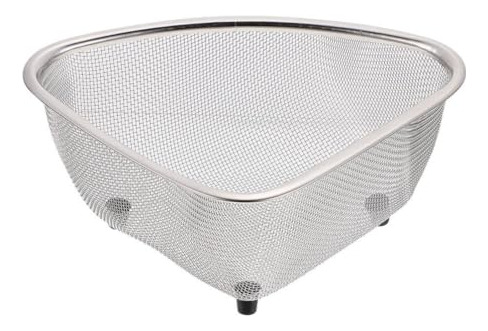 Colador Triangular Para Fregadero En Esquina Con Cesto De De