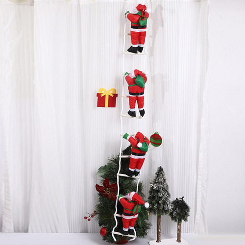 Adorno Para De Navidad Con Papá 25 Cm Cuatro Papá Noel