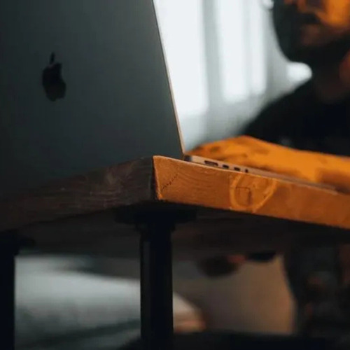 Mesa Auxiliar Rústica - De Arrime Para Sillón- Envio Gratis Elegible