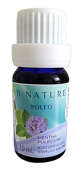 Aceite Esencial Menta Poleo Bnature Natural Terapeutico 10ml