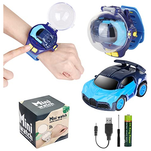 Reloj De Juguete Autos De Control Remoto Luces Led, Aut...