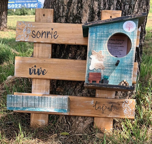 Casitas Para Pájaros Artesanales 