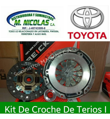 Kit Embrague Croche De Terios L 2002/2007 Japones Completo
