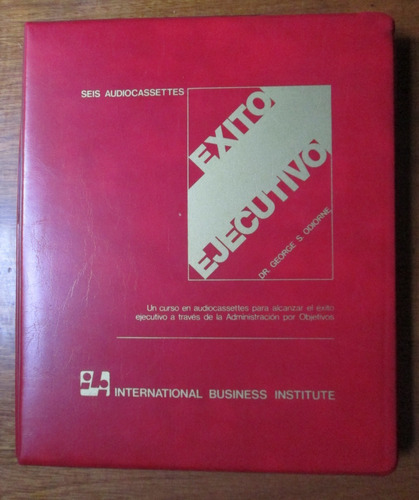 Exito Ejecutivo George Odiorne Audiocassettes Administración