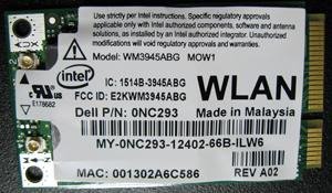Tarjeta Wifi Dell Inspiron 6400
