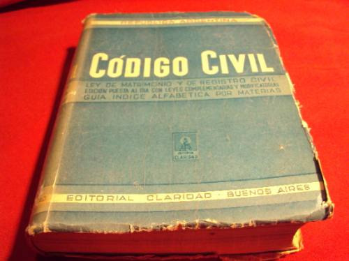 Codigo Civil, Republica Argentina, 1943