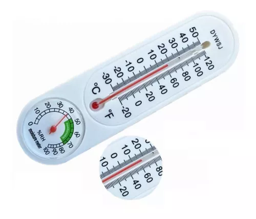Termometro Higrometro Analogico Medidor Temperatura Humedad