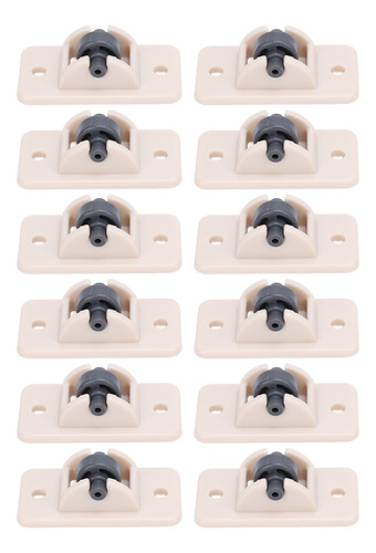 Mini Ruedas Giratorias Autoadhesivas De Plástico, 20 Piezas,