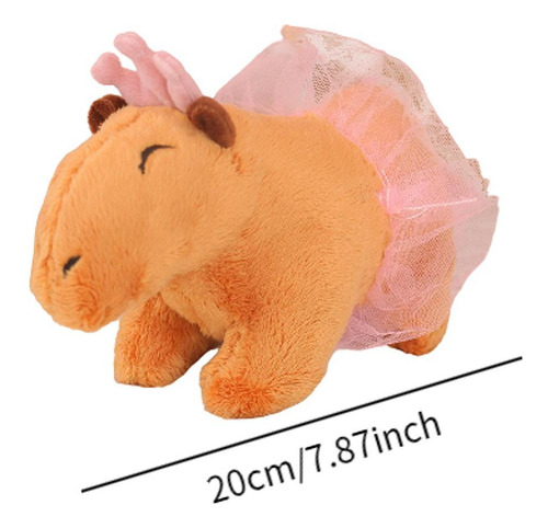 Carpincho De Juguete, Lindo Animal De Peluche Falda Corona