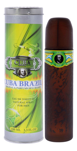 Perfume Cuba Cuba Brazil Para Hombre, 100 Ml, En Aerosol Edt