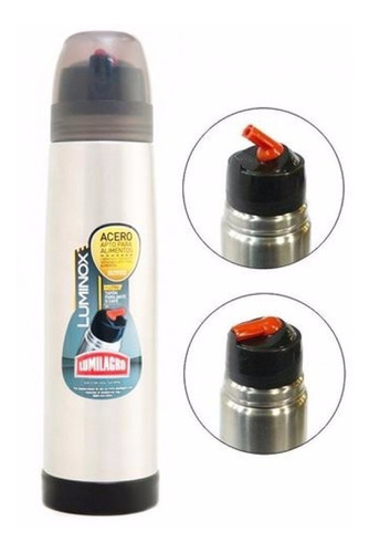 Termo Acero Inoxidable Lumilagro Luminox 1 Litro Música