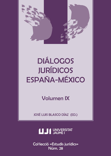 Diálogos Jurídicos España-méxico Volumen Ix -   - *