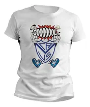Comprar Remeras Velez Sarfield Adultos Escudo Personalizado - 9002