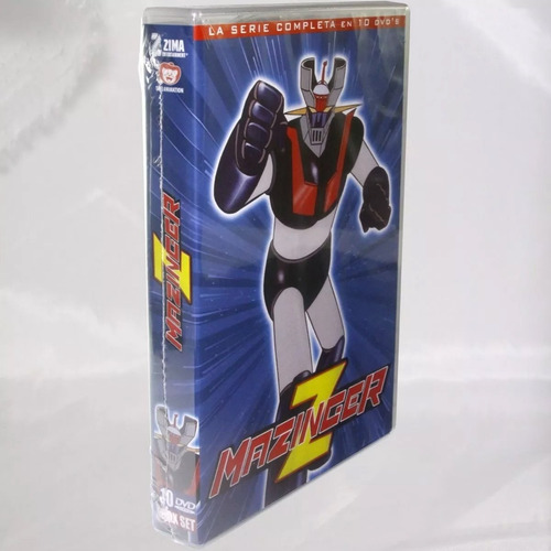 Mazinger Z La Serie Completa En 10 Discos Dvd Ed Latina