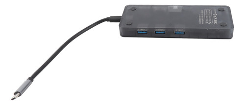 Estación De Acoplamiento Usb C Hub 8 En 1 Para Ordenador Por