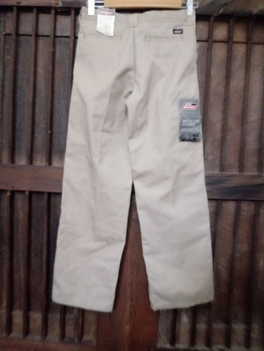 Pantalon Dickies Original Niño Beige Talla 12 Cote Normal (Usado)