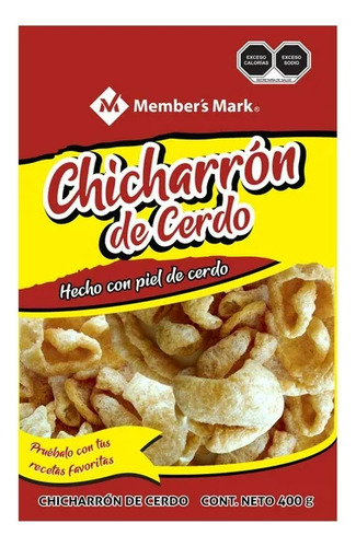 Chicharrón Member's Mark De Cerdo 400 G