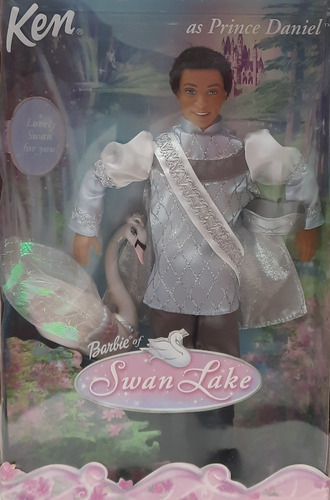 Muñeca Barbie Lago De Los Cisnes Ken Como Príncipe Daniel