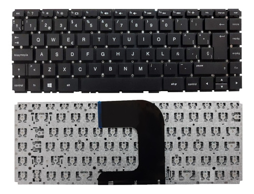 Teclado Para Hp 14-am 14-am001la 14-am002la 14-am003la Nuevo Negro Español