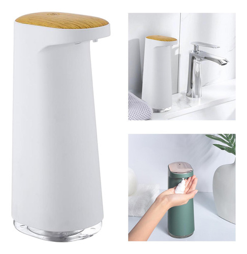 2 Peças Dispensador De Sabão De Espuma Sem Toque 450 Ml