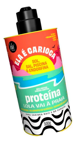 Lola Ela É Carioca Proteína Cabello Dañado Protector Térmico