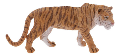 Paquete De 2 Estatuas De Animales De Tigre Y , Juguete