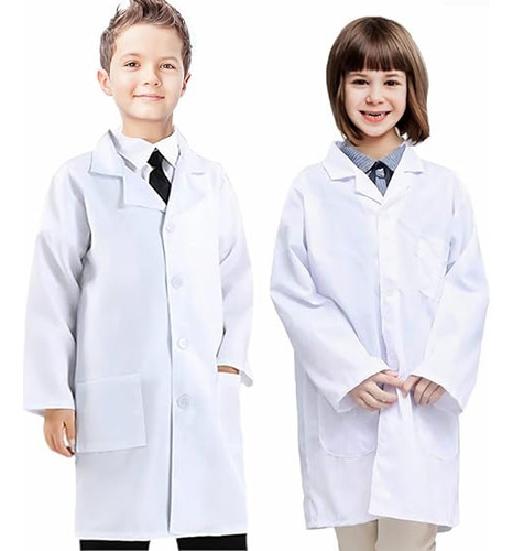 Lab Coat White Scientist Costume Unisex Toddler Costume Boys