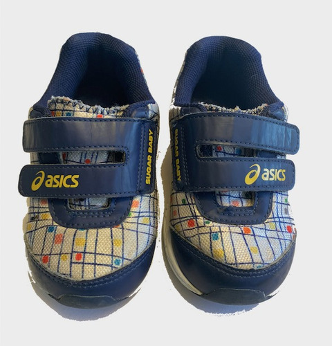 Tênis Infantil Asics Sugar Baby 2 Ts / Azul+branco No25