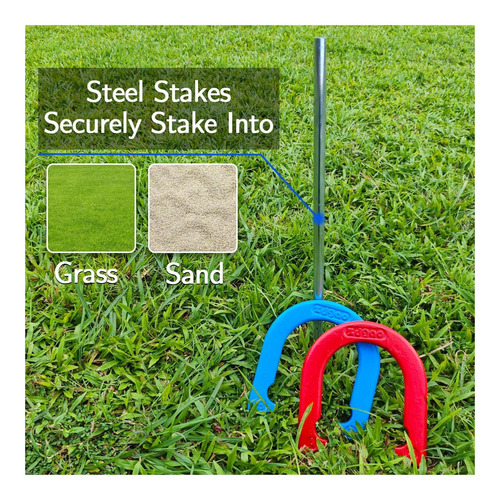 Conjunto Horseshoes By Ydds Outside - Portable Horseshoe Out