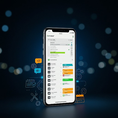 App, Sistema, Programa De Gestión De Órdenes De Trabajo