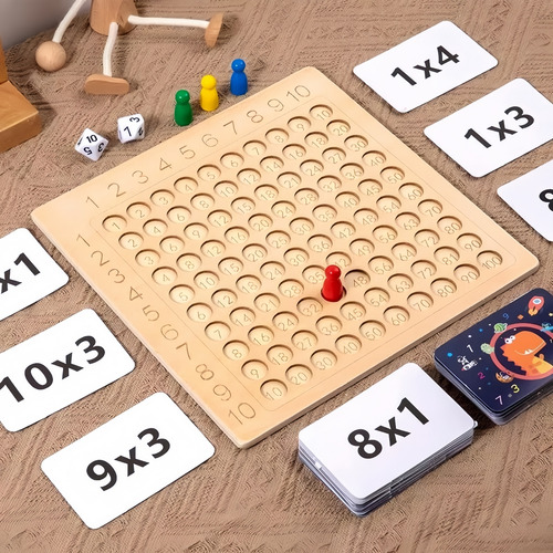 Juguetes Para Niños Con Tabla De Multiplicar Montessori