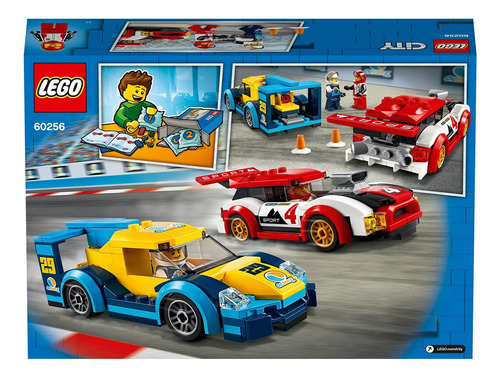 Coches De Carreras Lego City Nitro Wheels De Juguete Con 2 P