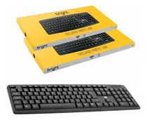 Comprar Kit 2 Teclados Usb Abnt2 Bright 0014 Qwerty Alfanumérico