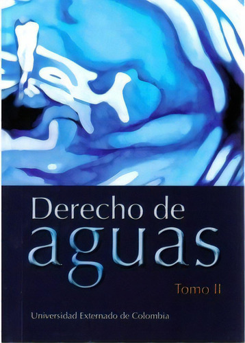 Derecho de aguas. Tomo II: Derecho de aguas. Tomo II, de Varios autores. Serie 9586169172, vol. 1. Editorial U. Externado de Colombia, tapa blanda, edición 2004 en español, 2004